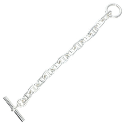 HERMES Chaine d'Ancre TGM Silver Bracelet Size ONE SIZE