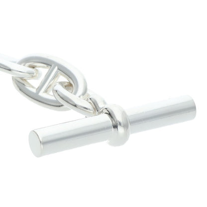 HERMES Chaine d'Ancre TGM Silver Bracelet Size ONE SIZE