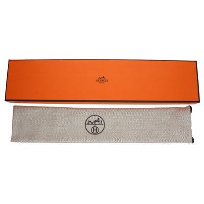 HERMES Chaine d'Ancre Rivage Silver & Black Size ONE SIZE