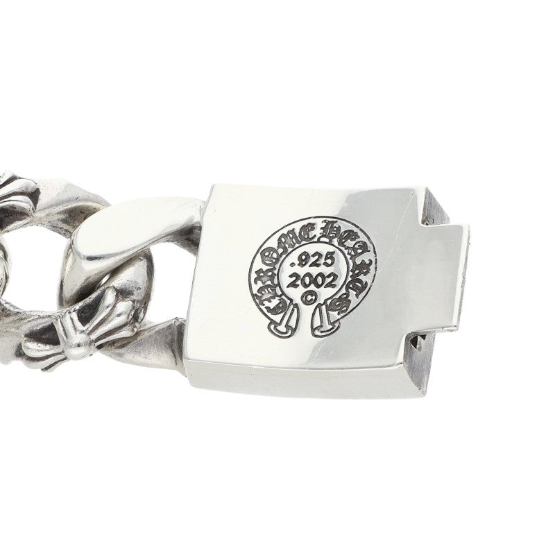 Chrome Hearts Fancy Large Box ID Bracelet 925 Size 13LINK