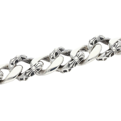 Chrome Hearts Fancy Large Box ID Bracelet 925 Size 13LINK