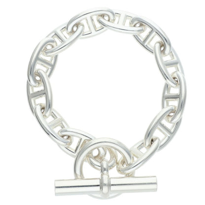 HERMES Chaine d'Ancre GM Silver Bracelet Size ONE SIZE
