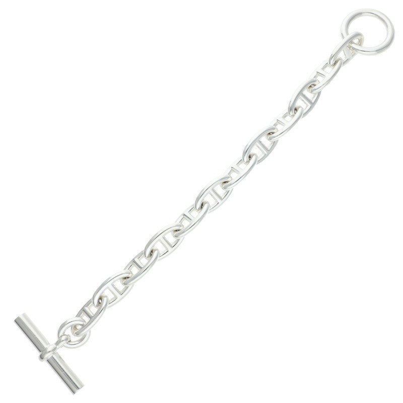 HERMES Chaine d'Ancre GM Silver Bracelet Size ONE SIZE