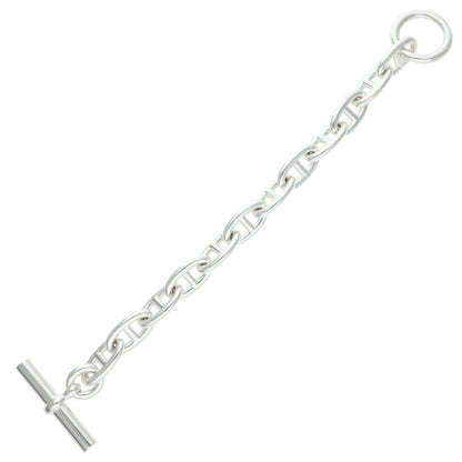 HERMES Chaine d'Ancre GM Silver Bracelet Size ONE SIZE