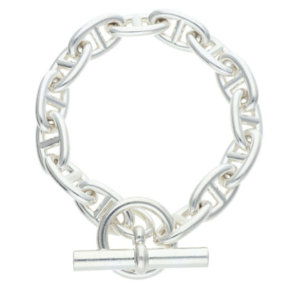 HERMES Chaine d'Ancre GM Silver Bracelet Size ONE SIZE
