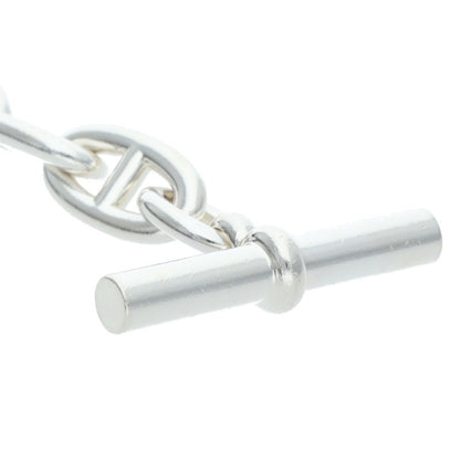 HERMES Chaine d'Ancre GM Silver Bracelet Size ONE SIZE