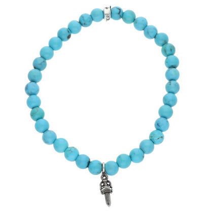 Chrome Hearts 6mm BEAD Dagger Turquoise Size ONE SIZE