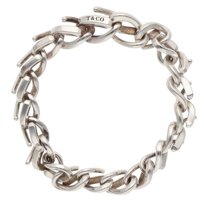 TIFFANY&Co. Forge Medium Link Silver Bracelet Size ONE SIZE