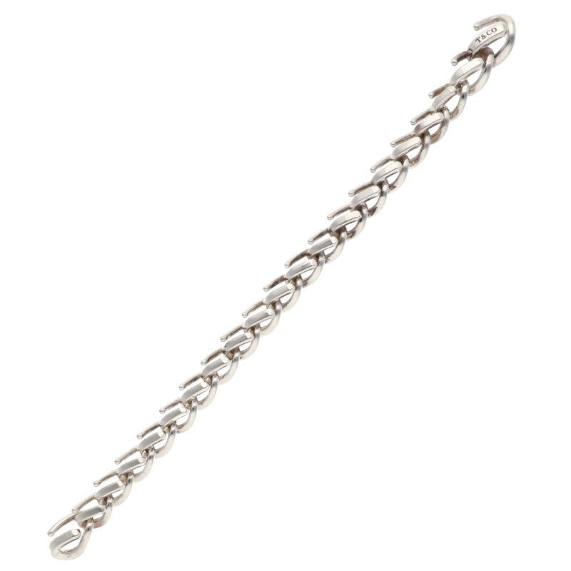 TIFFANY&Co. Forge Medium Link Silver Bracelet Size ONE SIZE