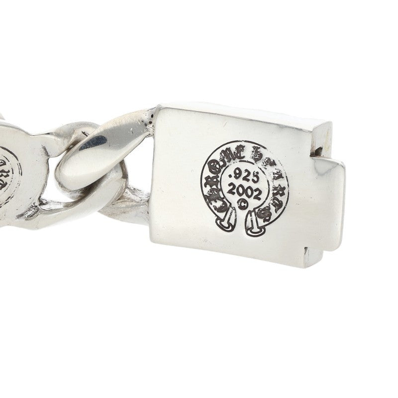 Chrome Hearts CROSS LINK Silver Bracelet Size ONE SIZE