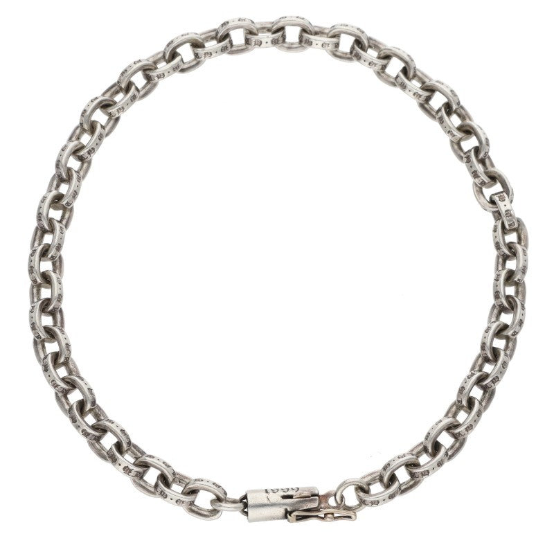 Chrome Hearts PAPER CHAIN Silver Bracelet Size ONE SIZE