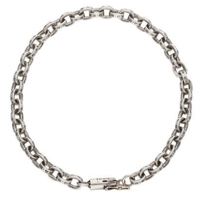 Chrome Hearts PAPER CHAIN Silver Bracelet Size ONE SIZE