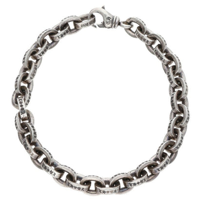Chrome Hearts Large Paper Chain Bracelet 925 Size 8INCH