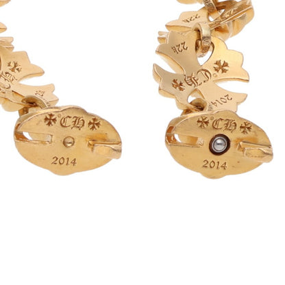 Chrome Hearts 22K Cutout CH Plus Link Bracelet Size 9LINK