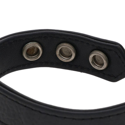 Chrome Hearts Claw 3BTN 2SNP Leather Bracelet Size ONE SIZE