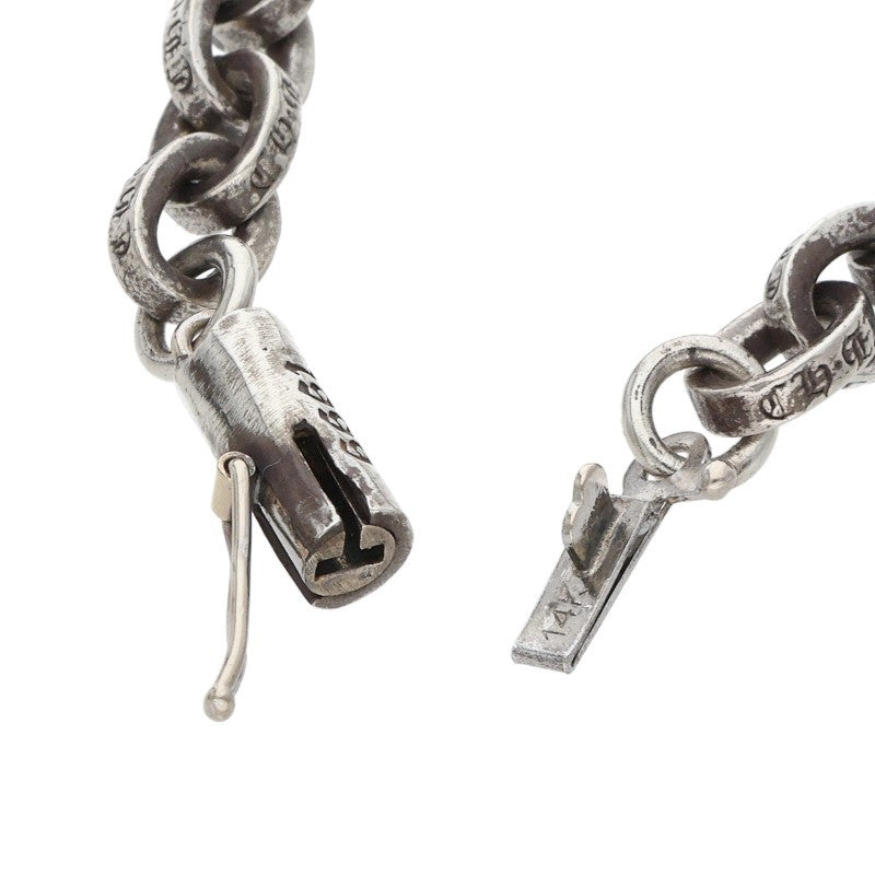 Chrome Hearts PAPER CHAIN Bracelet 925 14K Size ONE SIZE