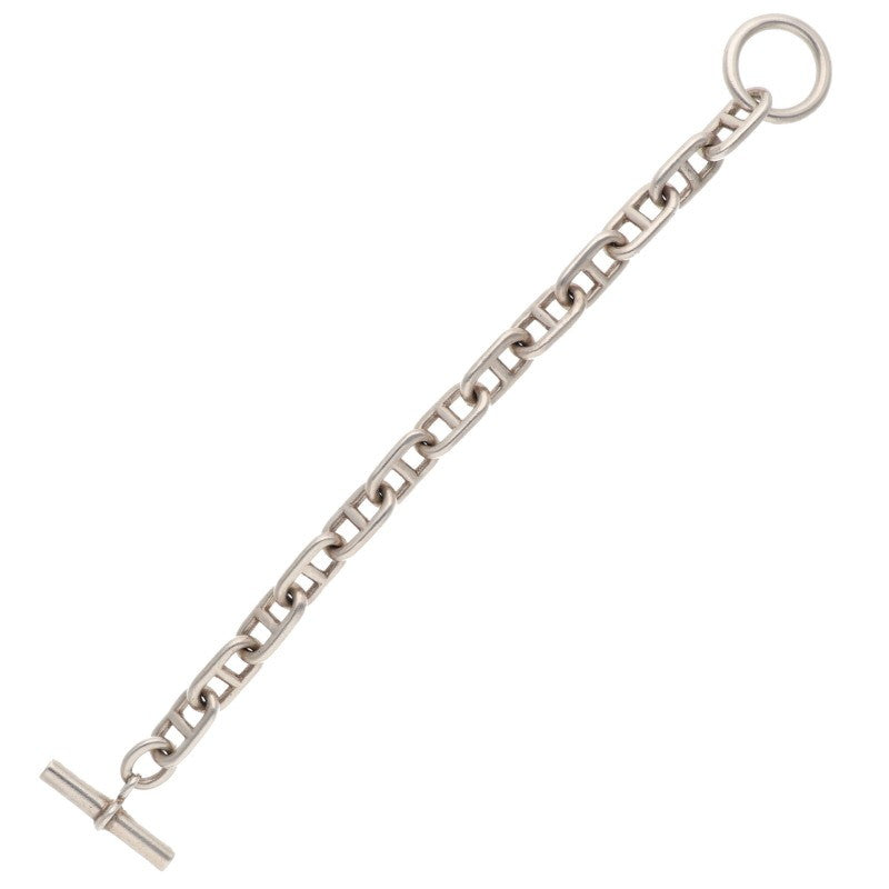 HERMES Vintage Chaine d'Ancre GM Silver Size ONE SIZE