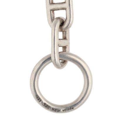 HERMES Vintage Chaine d'Ancre GM Silver Size ONE SIZE