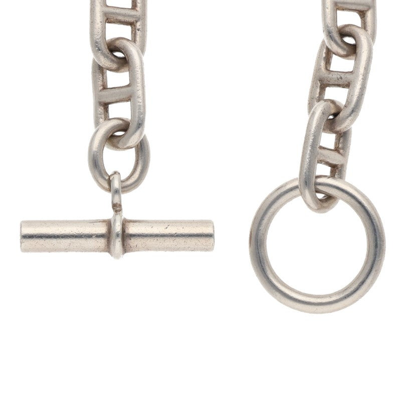 HERMES Vintage Chaine d'Ancre GM Silver Size ONE SIZE