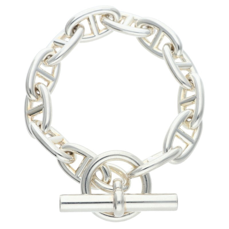 HERMES Chaine d'Ancre GM Silver Bracelet Size ONE SIZE