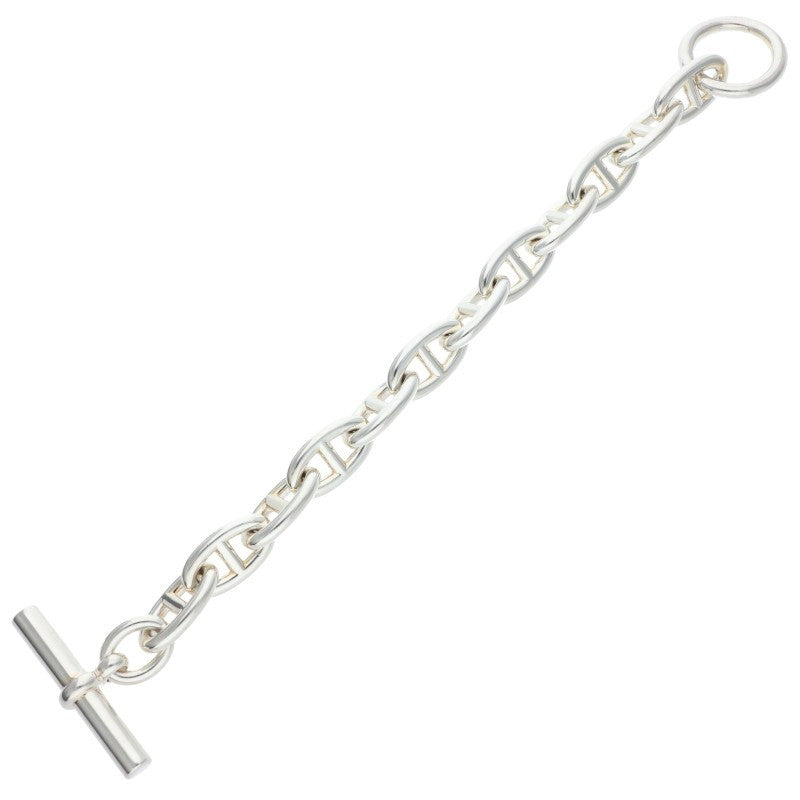 HERMES Chaine d'Ancre GM Silver Bracelet Size ONE SIZE