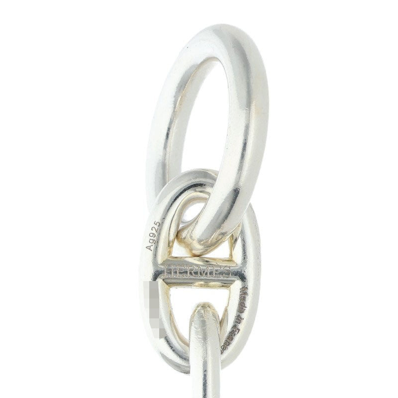 HERMES Chaine d'Ancre TGM Silver Bracelet 925 Size ONE SIZE