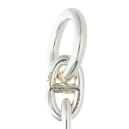 HERMES Chaine d'Ancre TGM Silver Bracelet 925 Size ONE SIZE