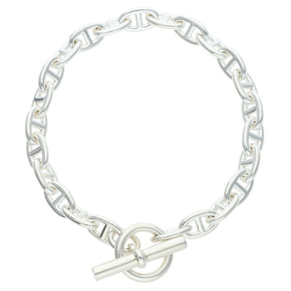 HERMES Chaine d'Ancre TPM Silver Bracelet 925 Size ONE SIZE