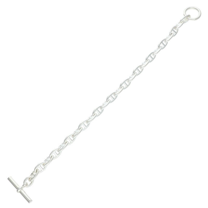 HERMES Chaine d'Ancre TPM Silver Bracelet 925 Size ONE SIZE