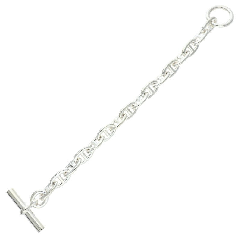 HERMES Chaine d'Ancre MM Silver Bracelet 925 Size ONE SIZE