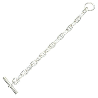 HERMES Chaine d'Ancre MM Silver Bracelet 925 Size ONE SIZE