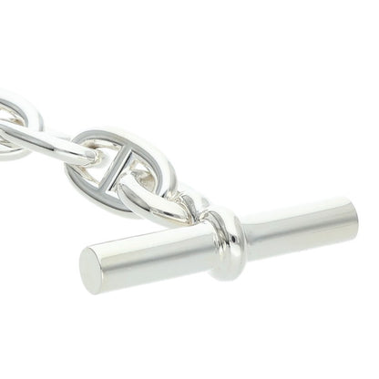 HERMES Chaine d'Ancre MM Silver Bracelet 925 Size ONE SIZE