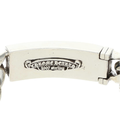 Chrome Hearts ID FLORAL CRS Silver Bracelet Size ONE SIZE