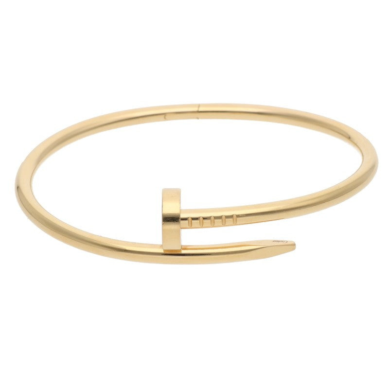Cartier JUSTE UN CLOU 18K Yellow Gold Bracelet Size 18