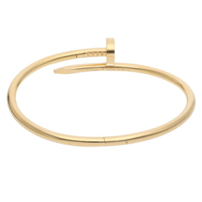 Cartier JUSTE UN CLOU 18K Yellow Gold Bracelet Size 18