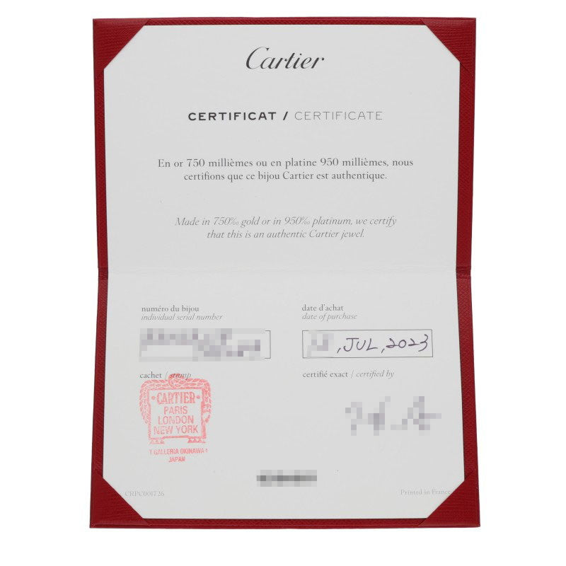 Cartier JUSTE UN CLOU 18K Yellow Gold Bracelet Size 18
