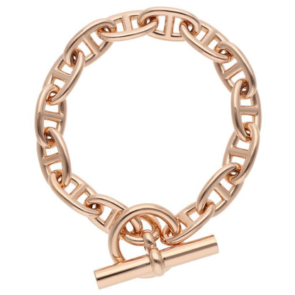HERMES Chaine d'Ancre GM 18K Pink Gold Size ONE SIZE