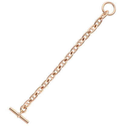 HERMES Chaine d'Ancre GM 18K Pink Gold Size ONE SIZE