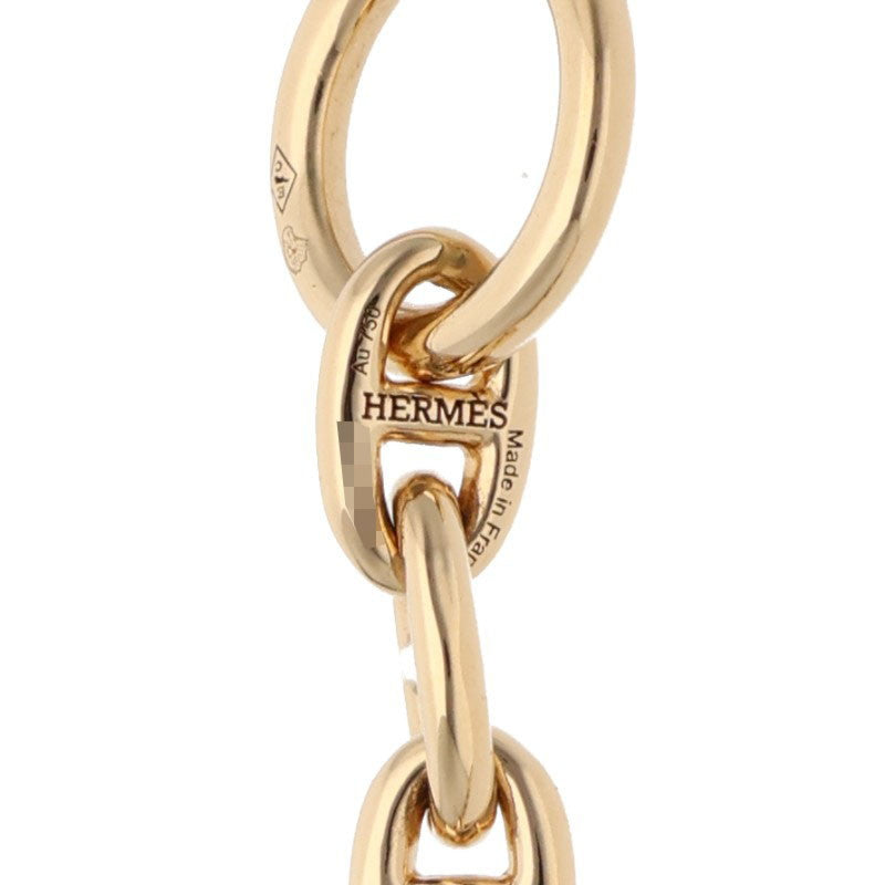 HERMES Chaine d'Ancre TPM K18YG Bracelet Size ONE SIZE