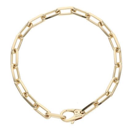 Cartier Santos Medium K18YG Chain Bracelet Size ONE SIZE