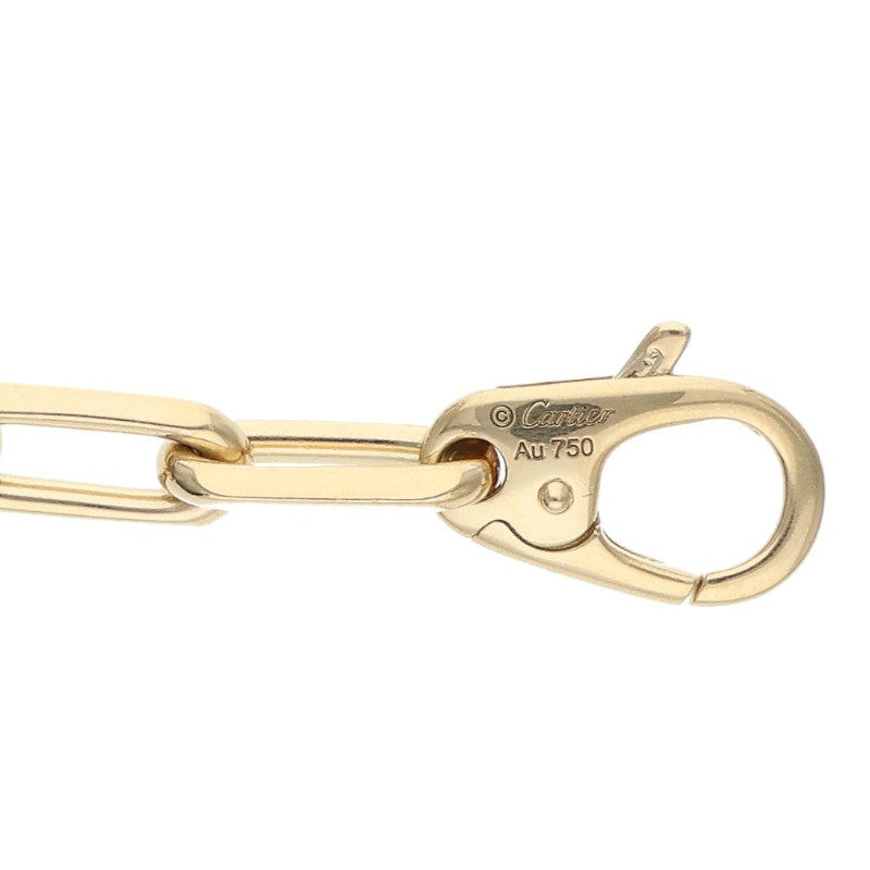 Cartier Santos Medium K18YG Chain Bracelet Size ONE SIZE