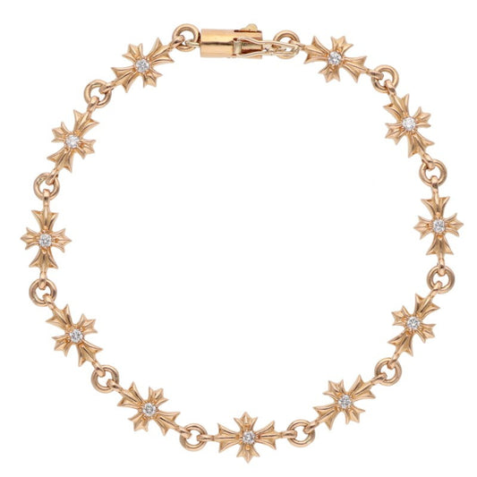 Chrome Hearts 22K Tiny E CH Plus Pave Diamond Size ONE SIZE