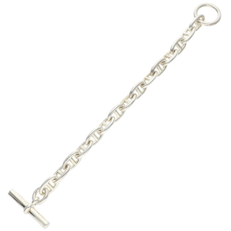 HERMES Chaine d'Ancre MM Silver Bracelet Size ONE SIZE