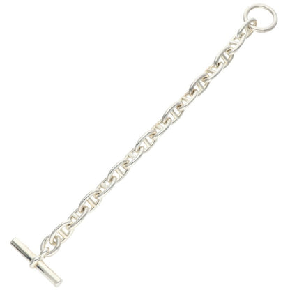 HERMES Chaine d'Ancre MM Silver Bracelet Size ONE SIZE