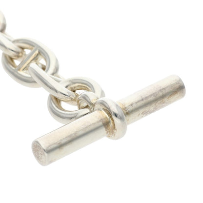 HERMES Chaine d'Ancre MM Silver Bracelet Size ONE SIZE