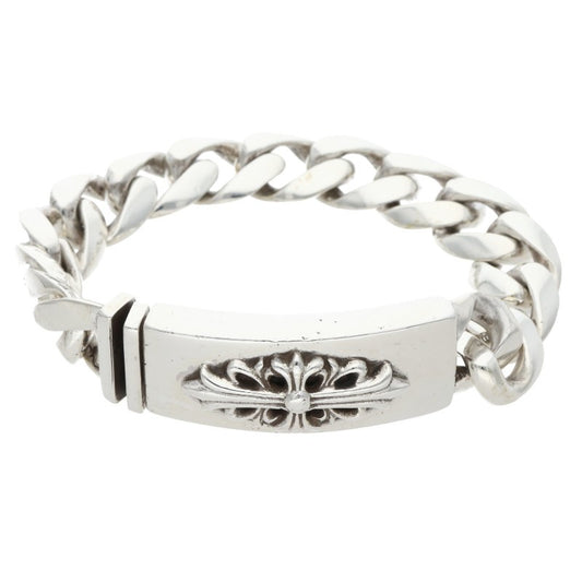 Chrome Hearts ID FLORAL CRS Silver Bracelet Size ONE SIZE