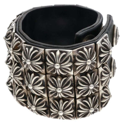 Chrome Hearts Zero Stud Leather Bracelet Size ONE SIZE