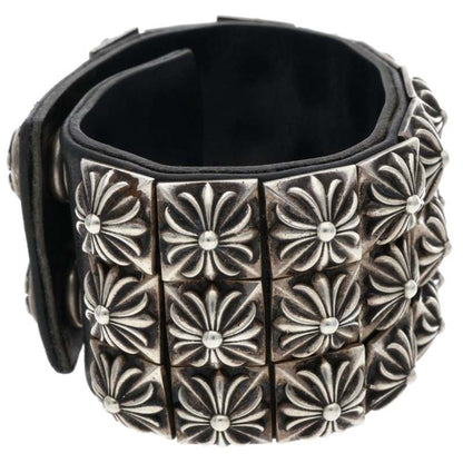 Chrome Hearts Zero Stud Leather Bracelet Size ONE SIZE