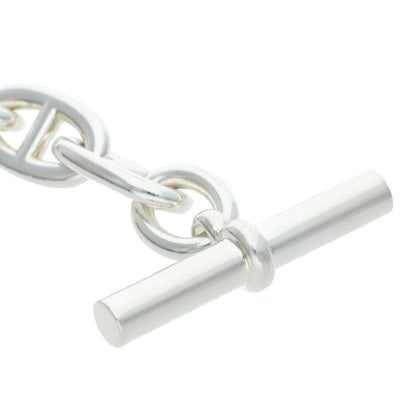 HERMES Chaine d'Ancre TGM Silver Bracelet Size ONE SIZE