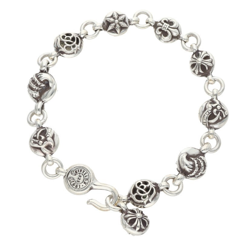 Chrome Hearts #2 Multi Ball Silver Bracelet